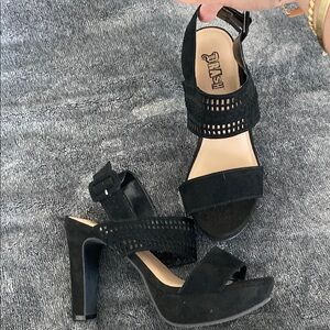 Ras Black Women's Heels